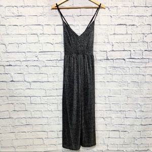 Boutique jumpsuit-Sparkle/shinny black